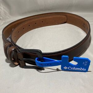 Men’s NEW Columbia Belt, Med 34-36, Brown